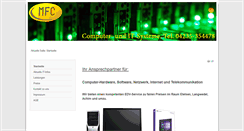 Desktop Screenshot of mfc-it.de